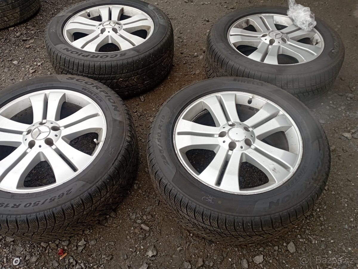 MERCEDES BENZ GL X164, ORIG. AL KOLA S PNEU 265/50R19 110V