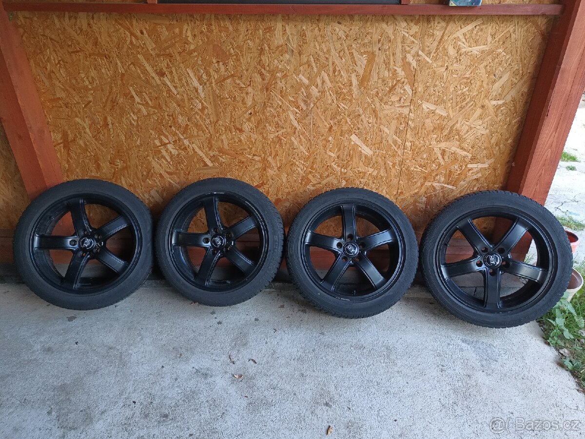 ALU disky TEC 7,5jx17, 5x112 - cena za všechny 4 kola