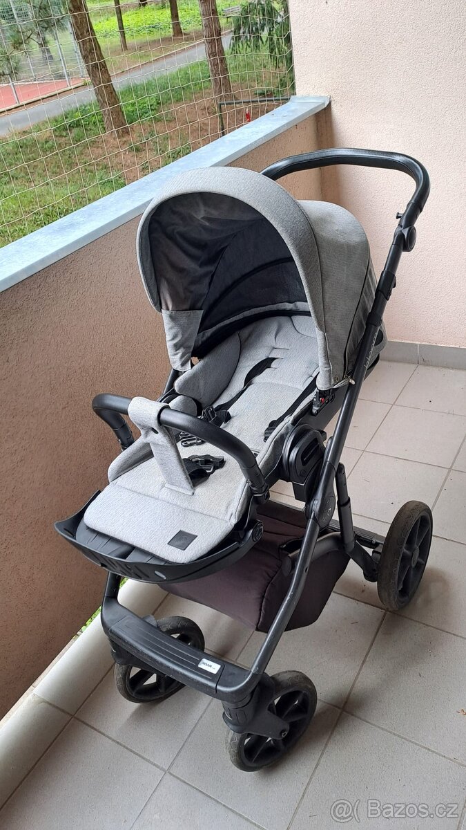 Kočárek Roan bloom dvoukombinace šedý