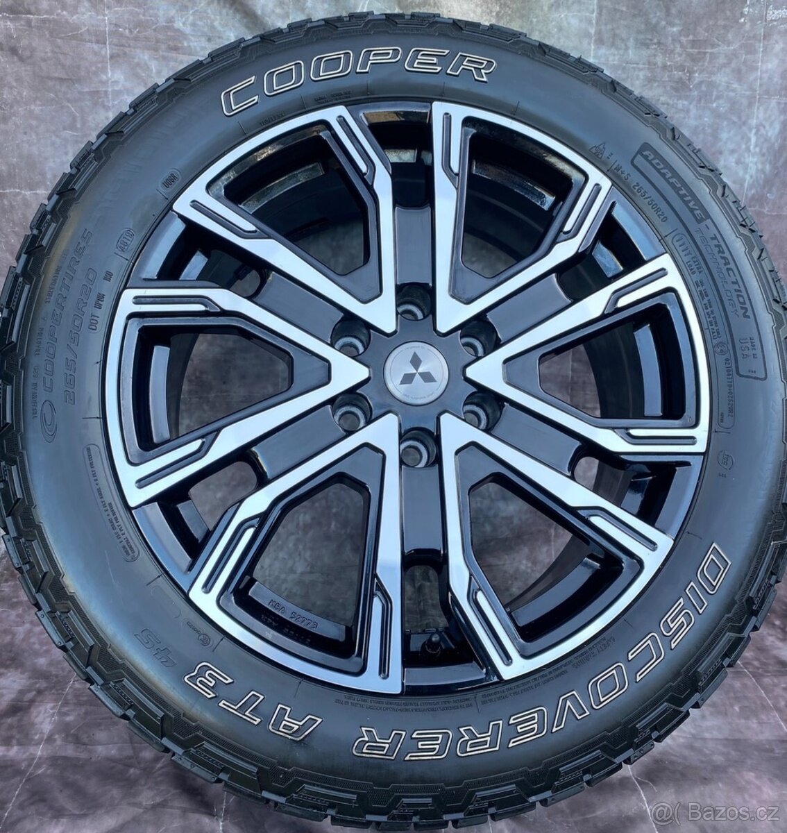 Zimní orig. alu kola Mitsubishi Pajero/L200 265/50R20
