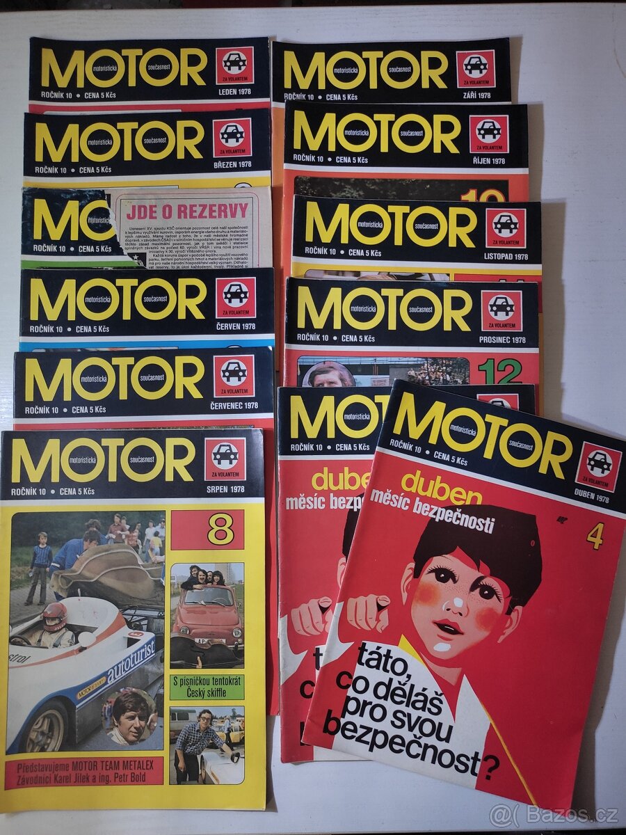 Časopis MOTORistická současnost ročník 78