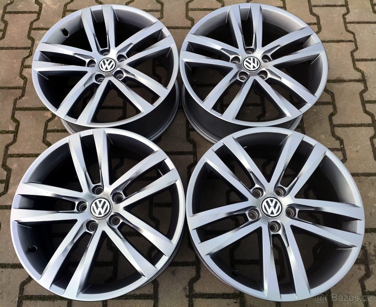 Alu kola originál VW Golf VII, VIII 5x112 R18 Salvador