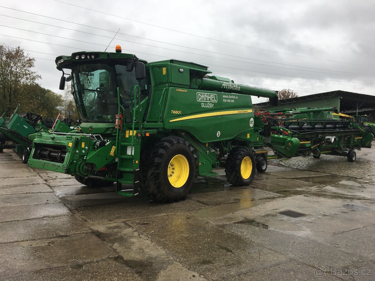 Sklízecí mlátička John Deere T660 HM č.41