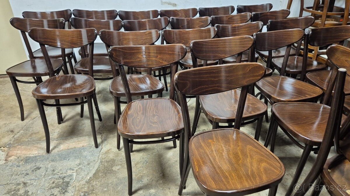 Odolné židle TON  Banana 75ks (č.68)