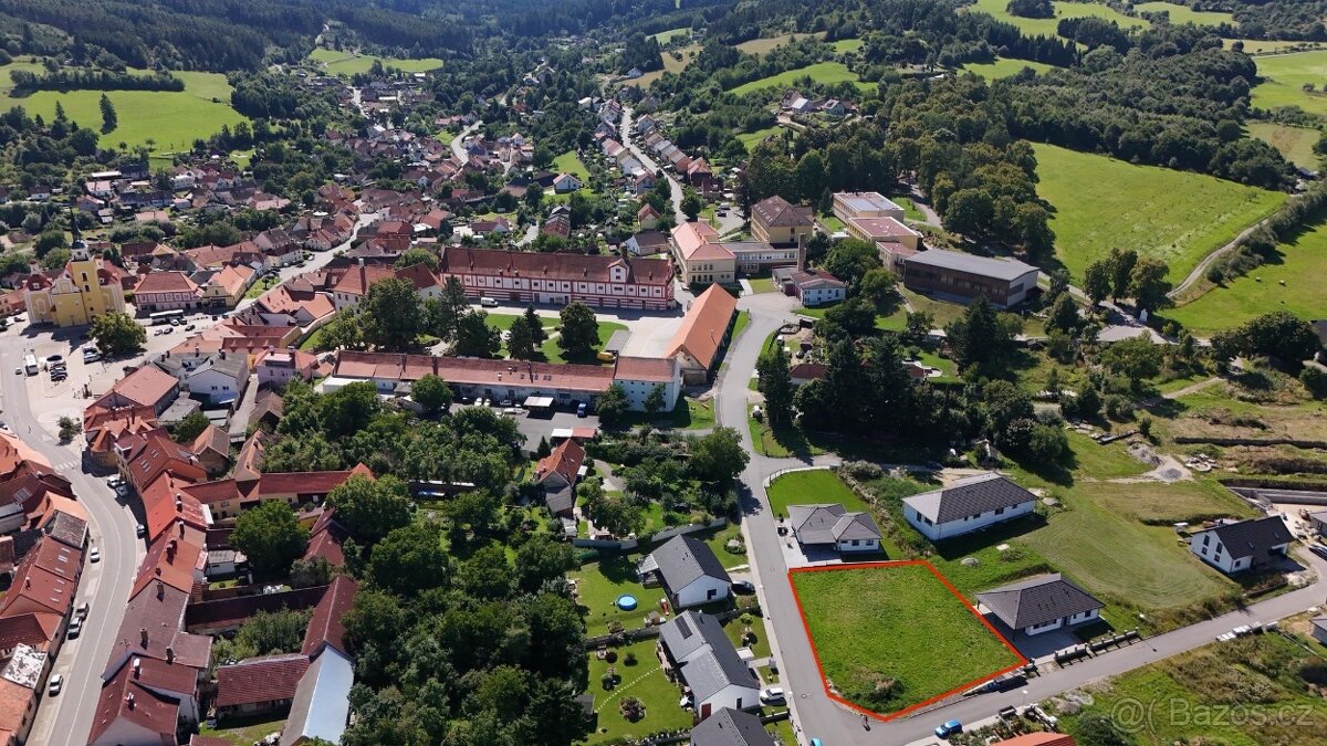 Stavební pozemek na prodej – Vlachovo Březí, Panská Zahra