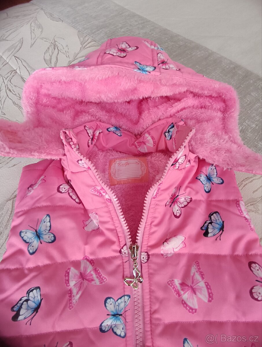 Dětská podzimní vesta, vel. 116