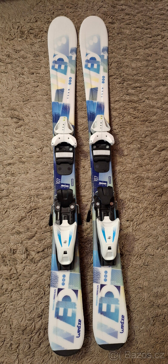 Dětské lyže Wedze 107 cm + vázání Tyrolia SRM 4.5