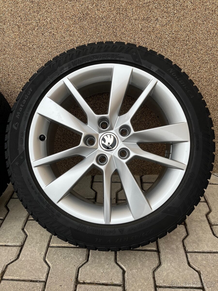 Alu kola Trius Škoda Octavia 3 + Matador MP93 Nordicca