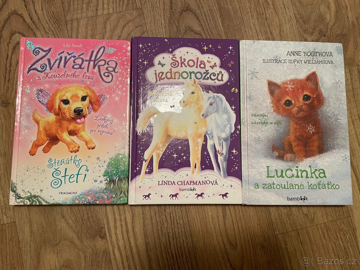 Knížky pro malé čtenářky