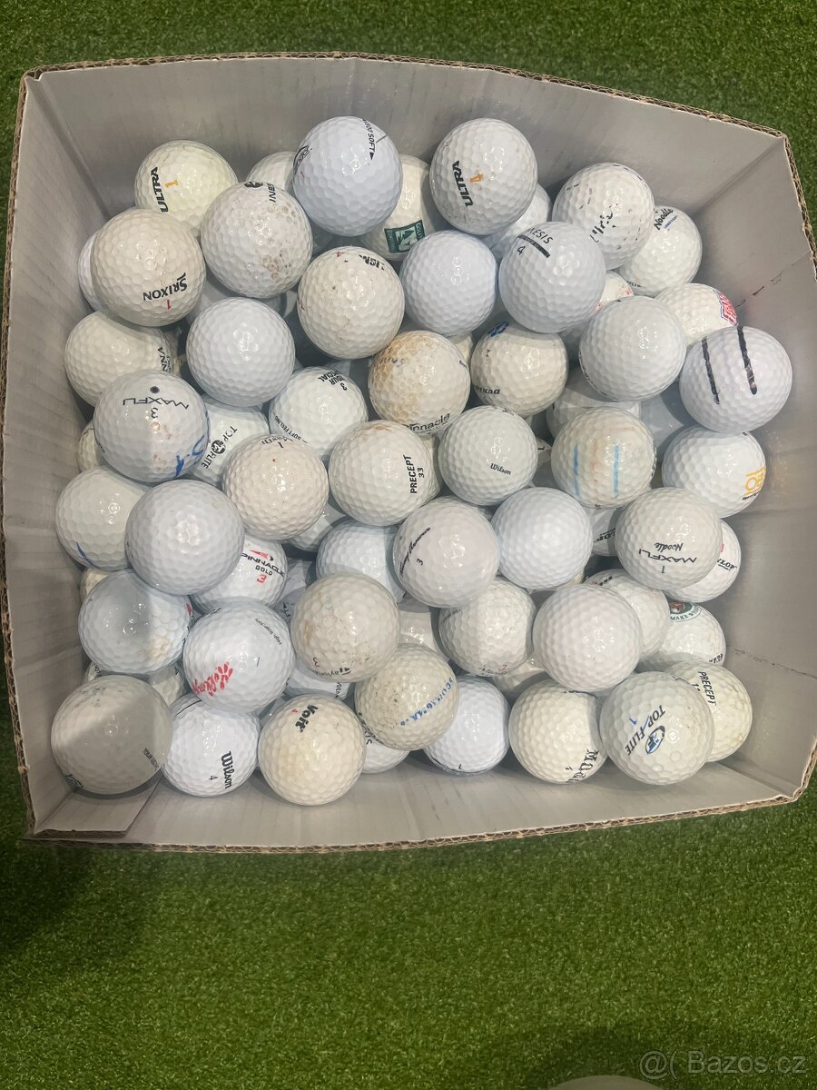 Golfové míčky - Mix značek