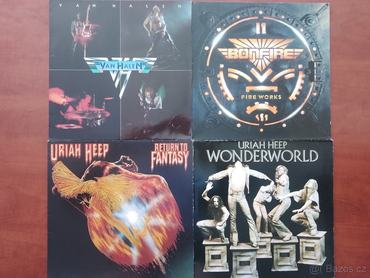 PRODÁM MIX LP -VAN HALEN,BONFIRE,URIAH HEEP...