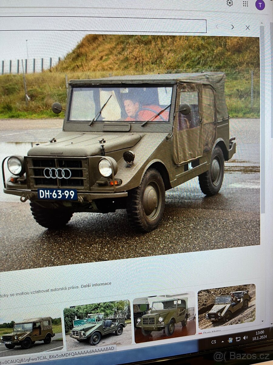 KOUPIM DKW MUNGA Auto Union Audi Jeep