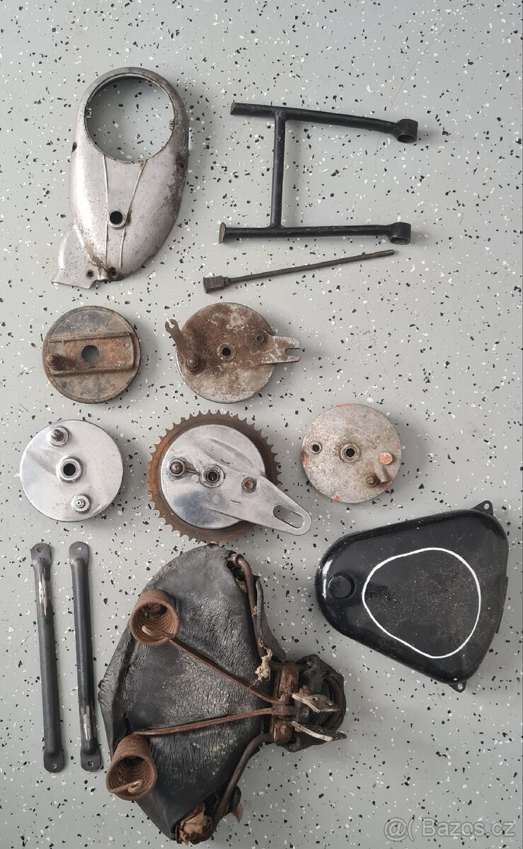 DÍLY ČZ 125T, 150C