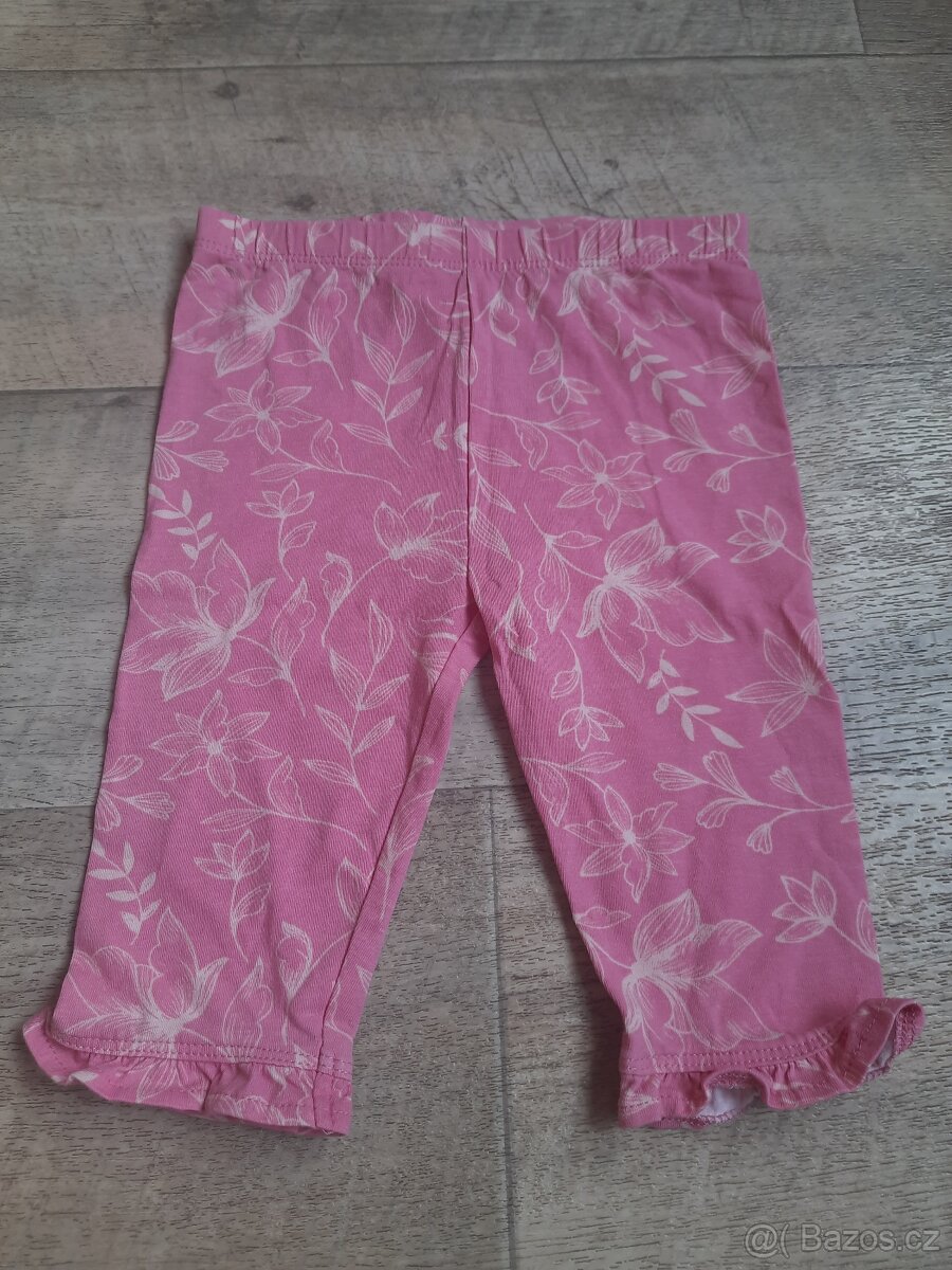 Legíny 3/4 růžové 92