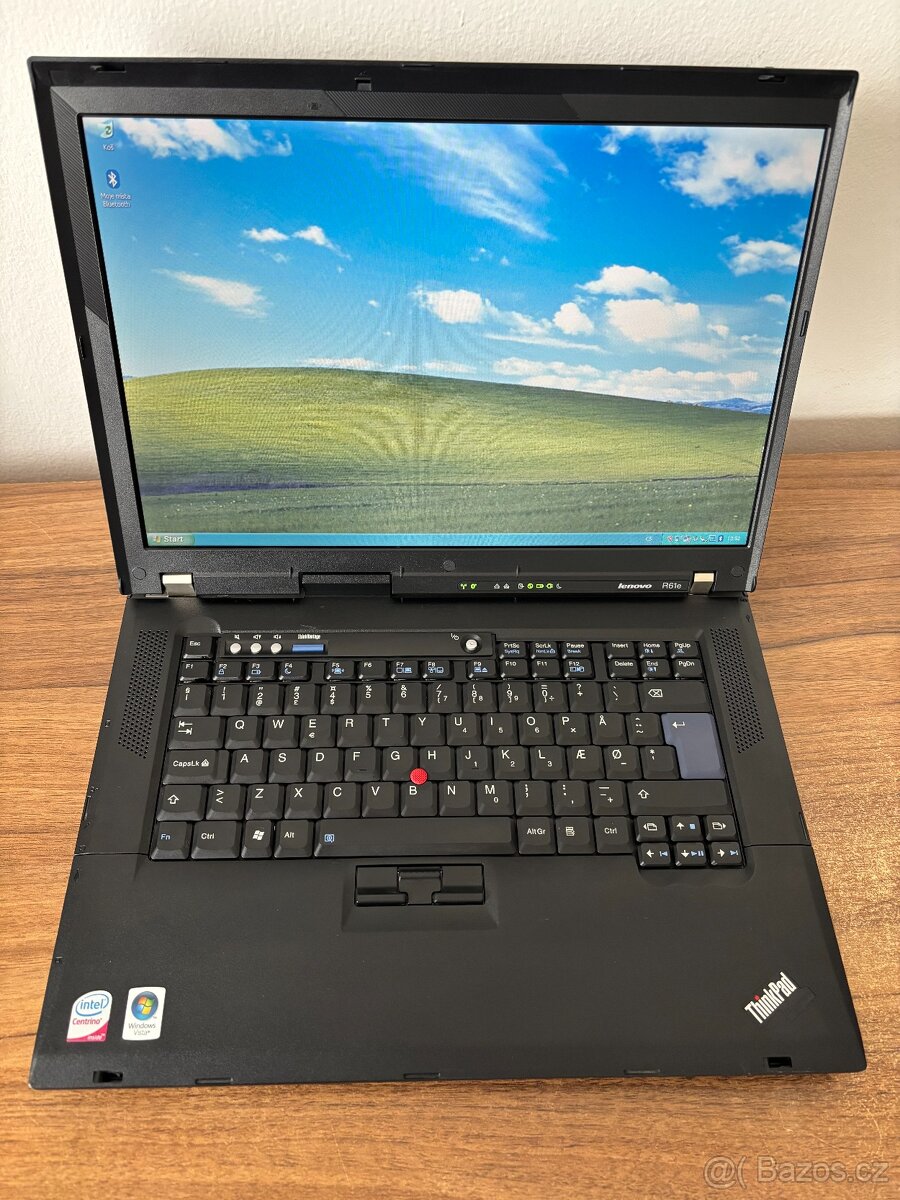 Lenovo ThinkPad R61e, Windows XP