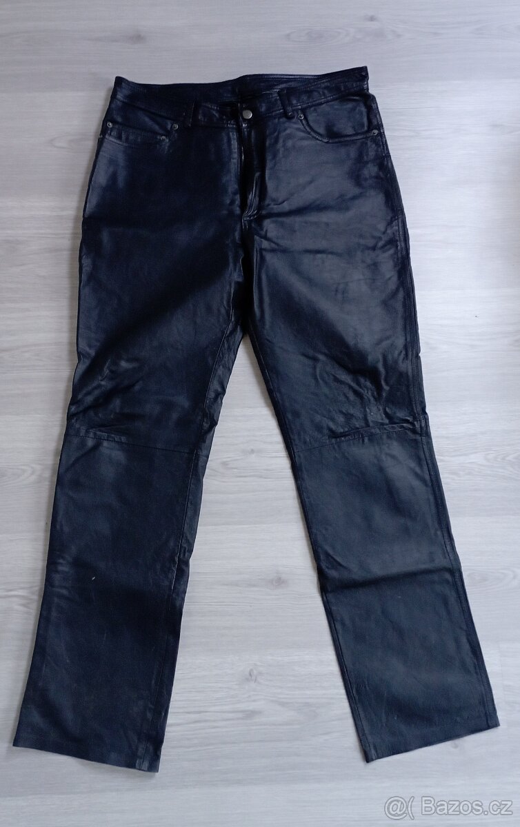 Kožené pánské kalhoty XL