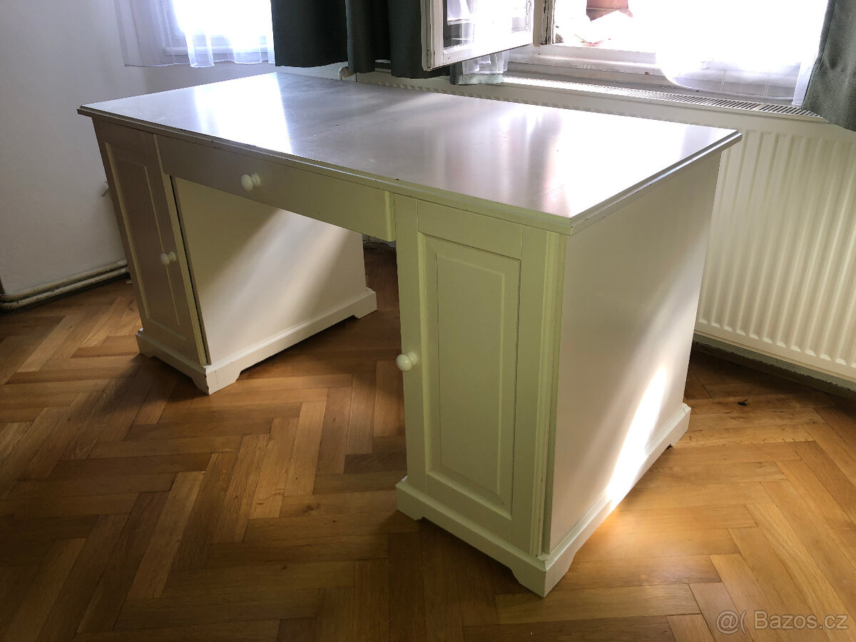 Ikea Liatorp bílý pracovní stůl