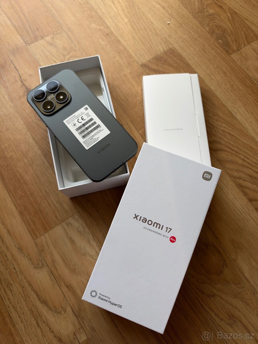 Xiaomi 17 256GB černý
