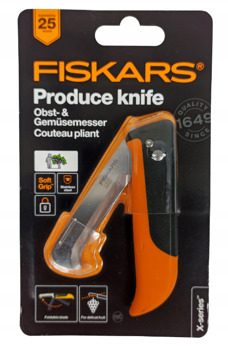 Zahradní, Sklízecí nůž Fiskars K80 – zavírací 1062819 Nový