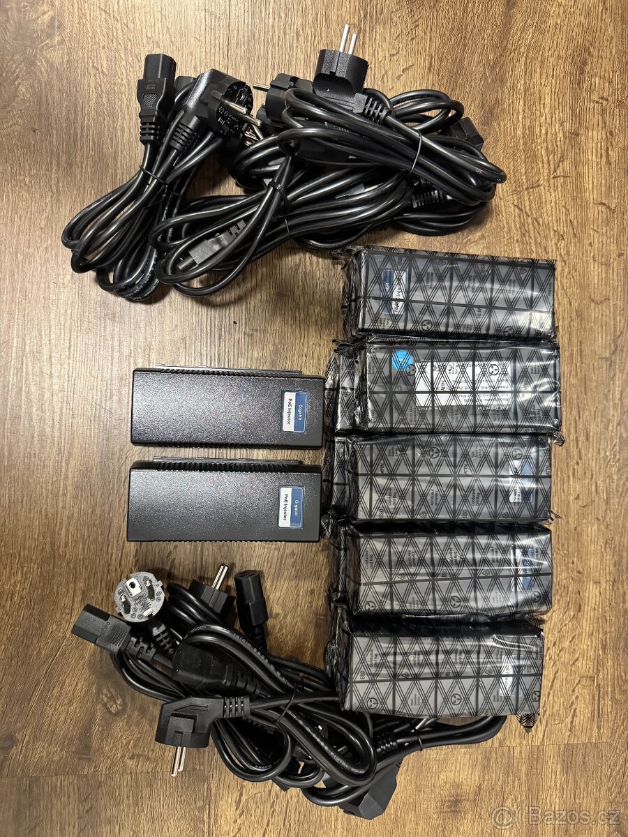 PoE injektor 30W LAN 1000 Mbit