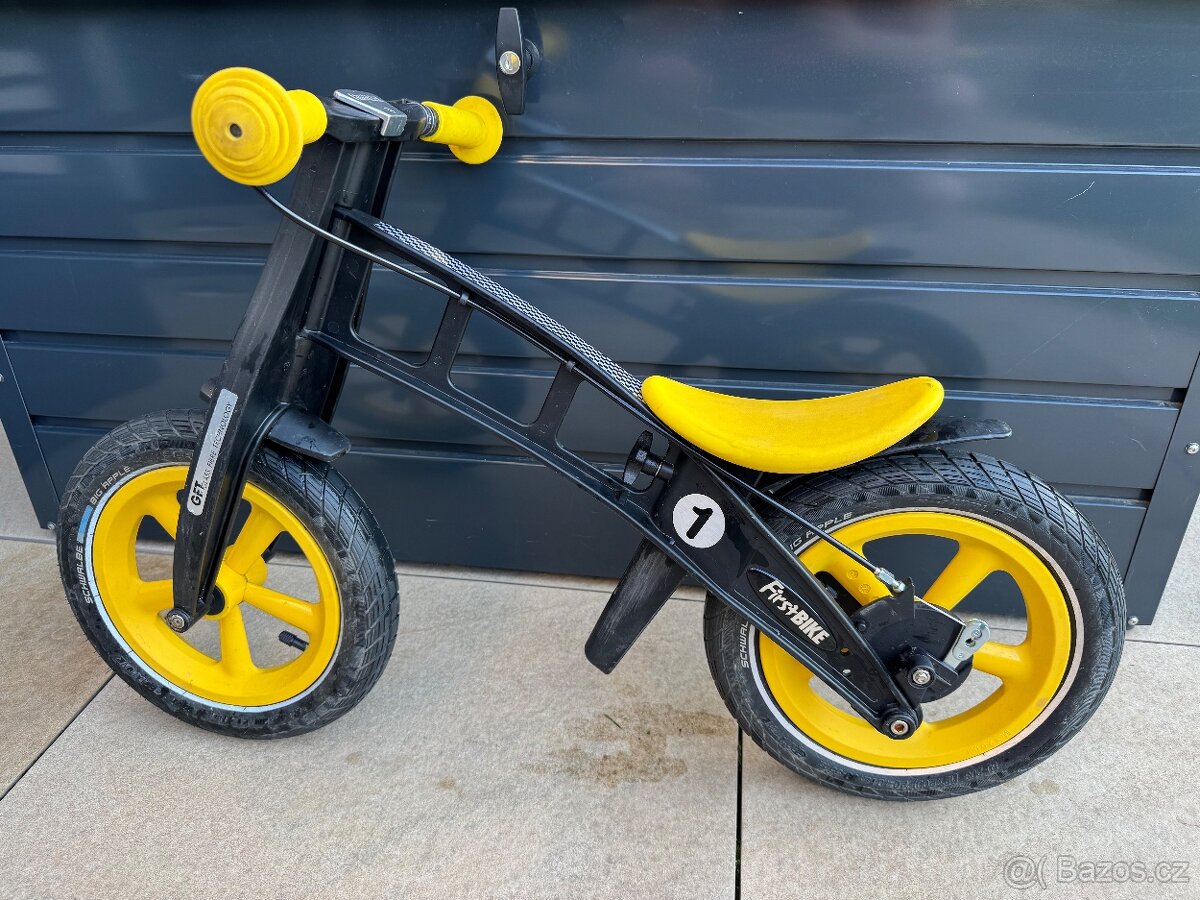 Firtsbike limitka žlutá