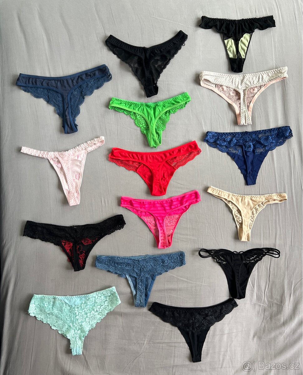 Dámský set prádla - tanga vel. S/M