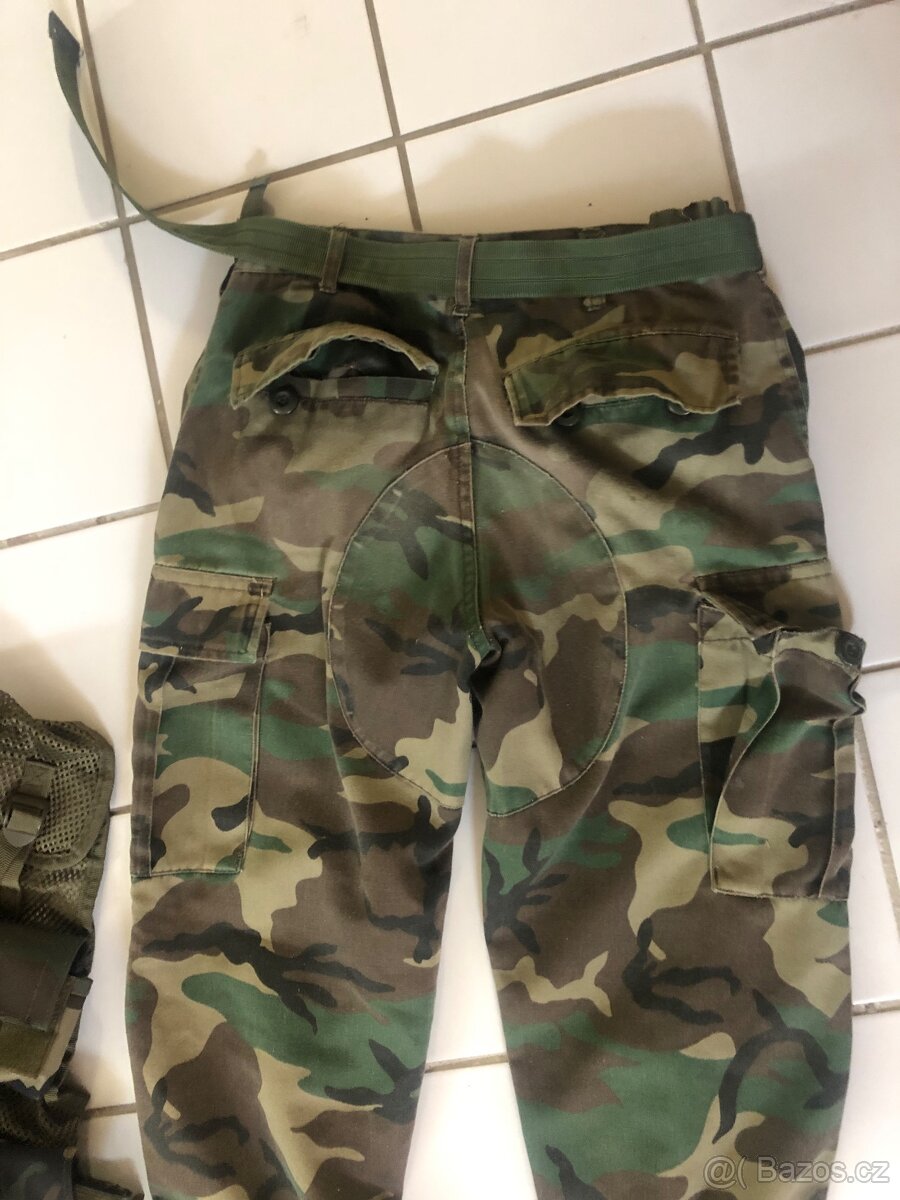 Dětská Airsoft vesta kalhoty