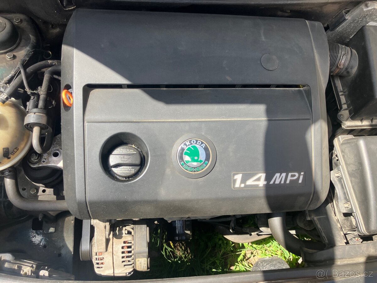 Motor Fabia 1.4 MPI AZF 44kw naj 100tis km vc prevodovky