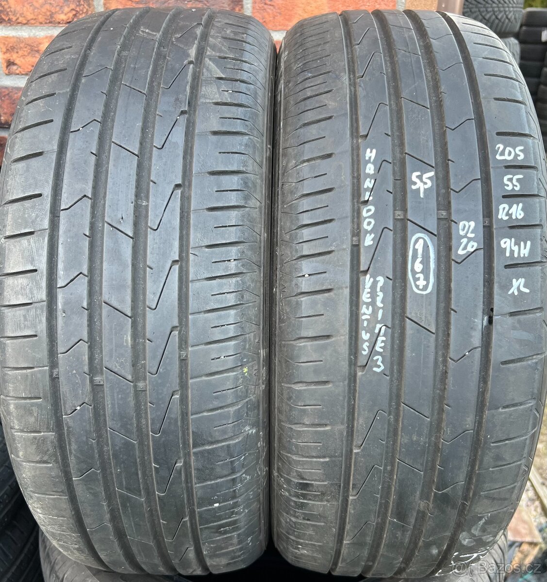 205/55 R16 94H XL letní pneu Hankook Ventus Prime 3 (0220)