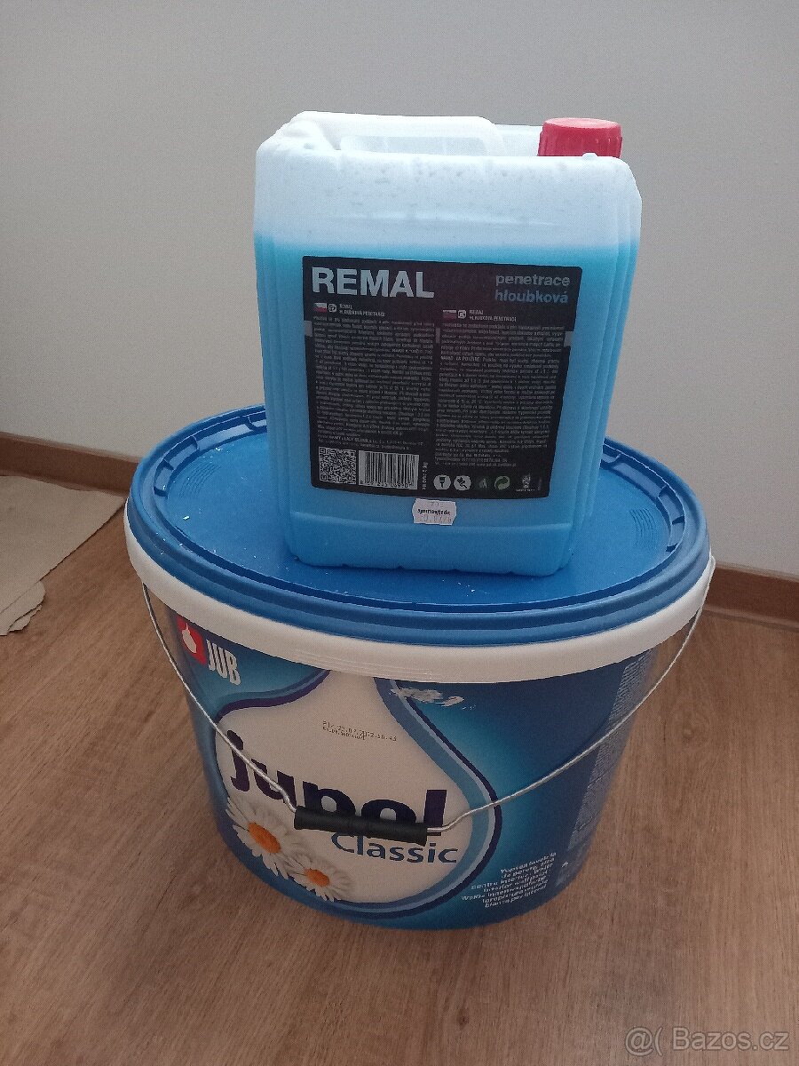 Barva Jupol 15l (25kg), penetrace Remal 5kg