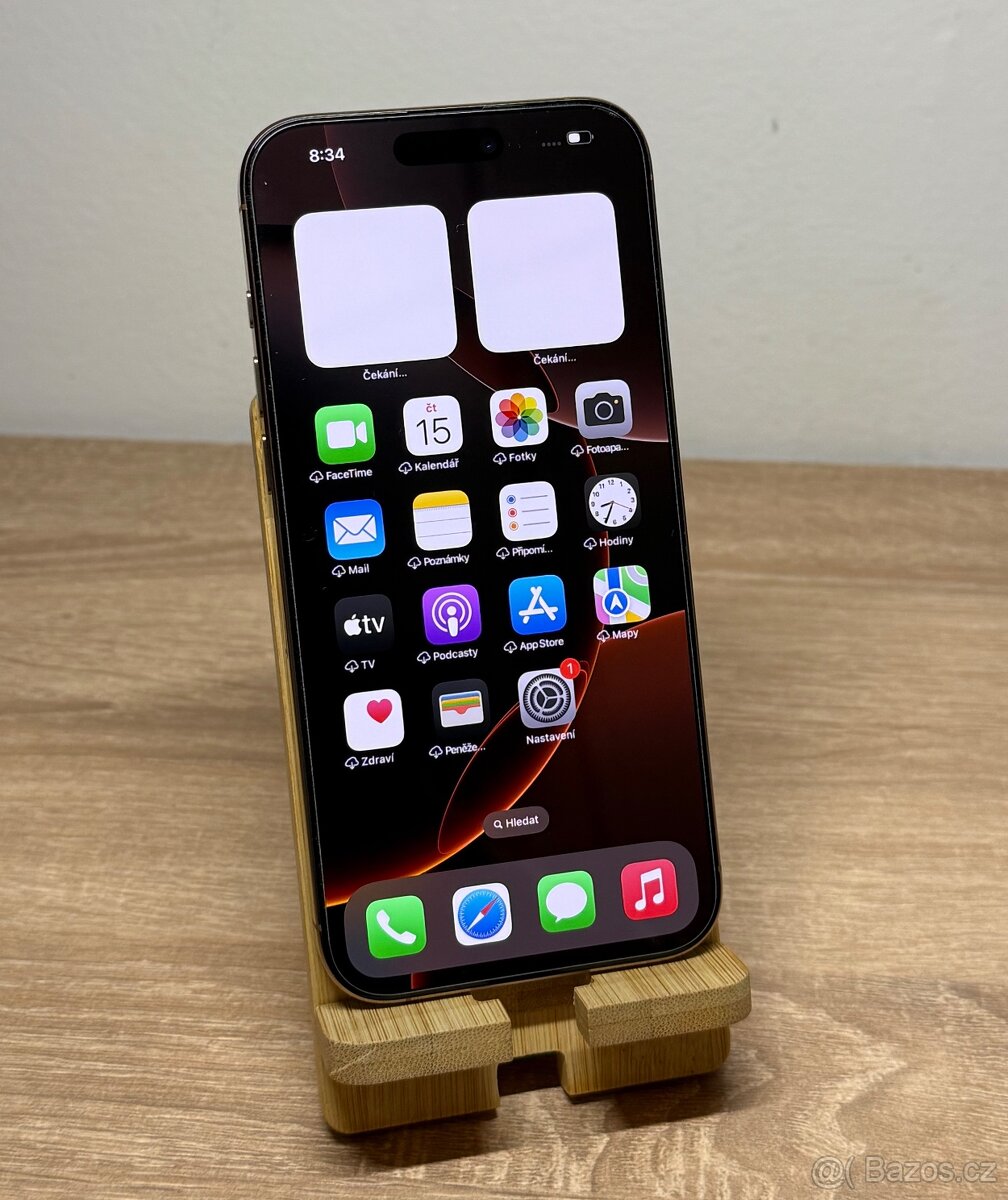 iPhone 16 Pro Max 256 GB – jako nový, CZ distribuce