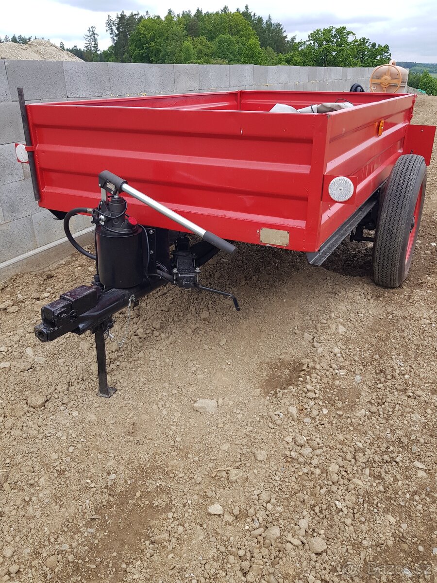 Vlek nsn-10 sklopný a bržděný + tech osvedceni