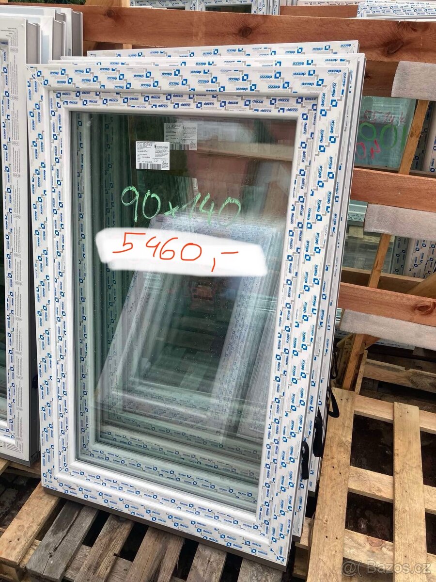 Prodám plastové okno 90x140 jednokřídlé