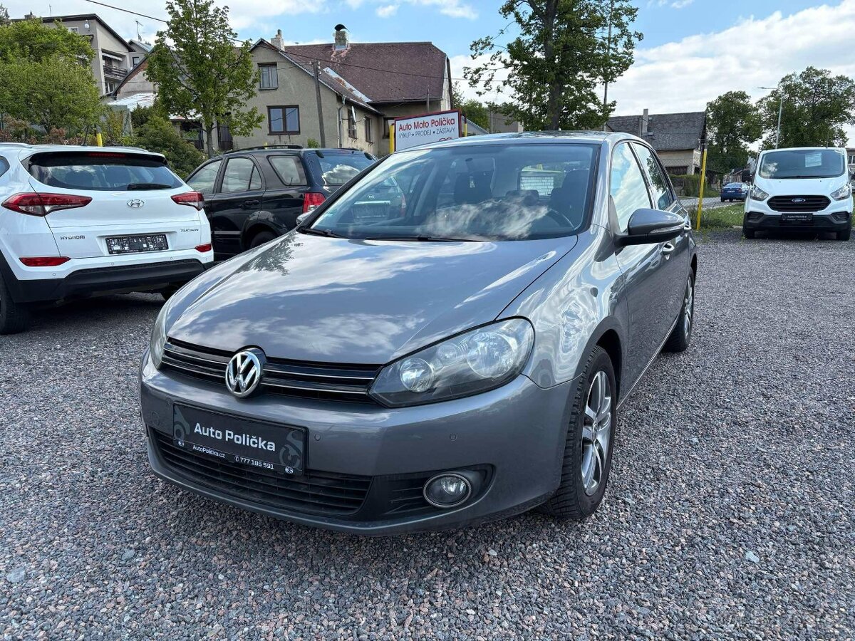 VW Golf 6 1.4 TSI 90kW DSG Servis,Stav,ALU