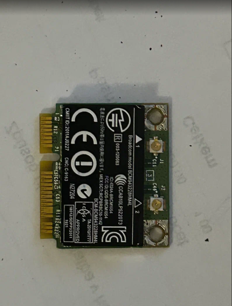 WiFi síťová karta Broadcom