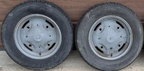 Disky + pneumatiky na Polský Karavan Predom Prespol