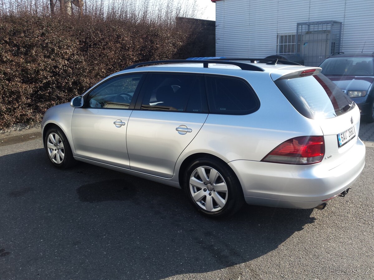 vw golf combi 6 1.6tdi 77kw historie záruka