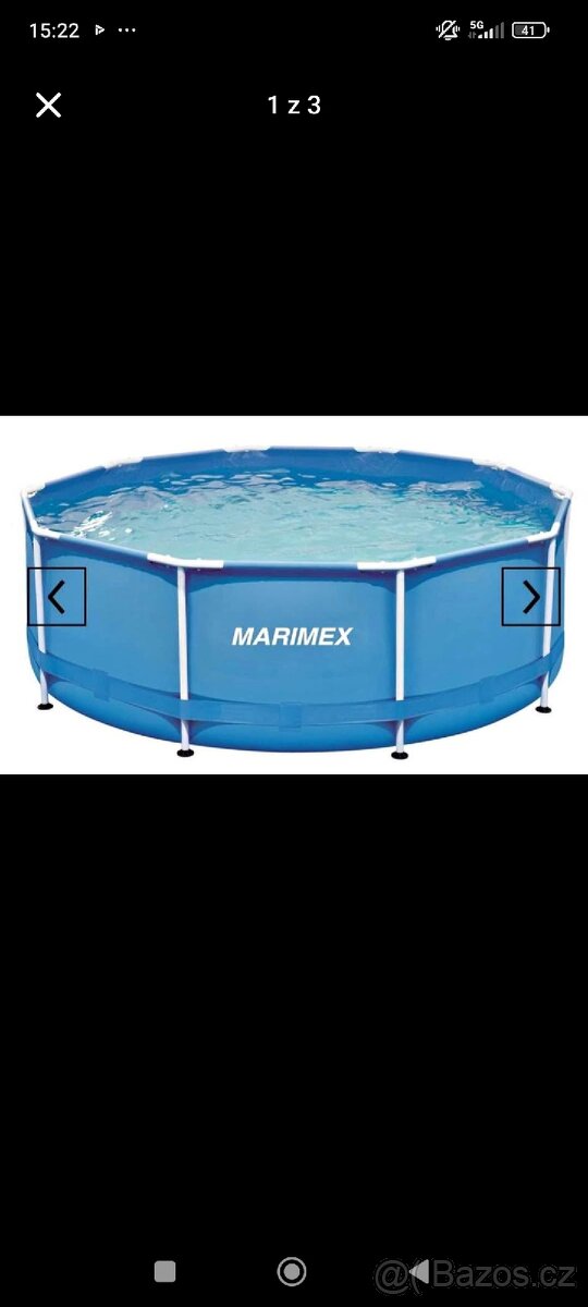 Bazén Marimex 3.05x0.91m + filtrace prostar 4