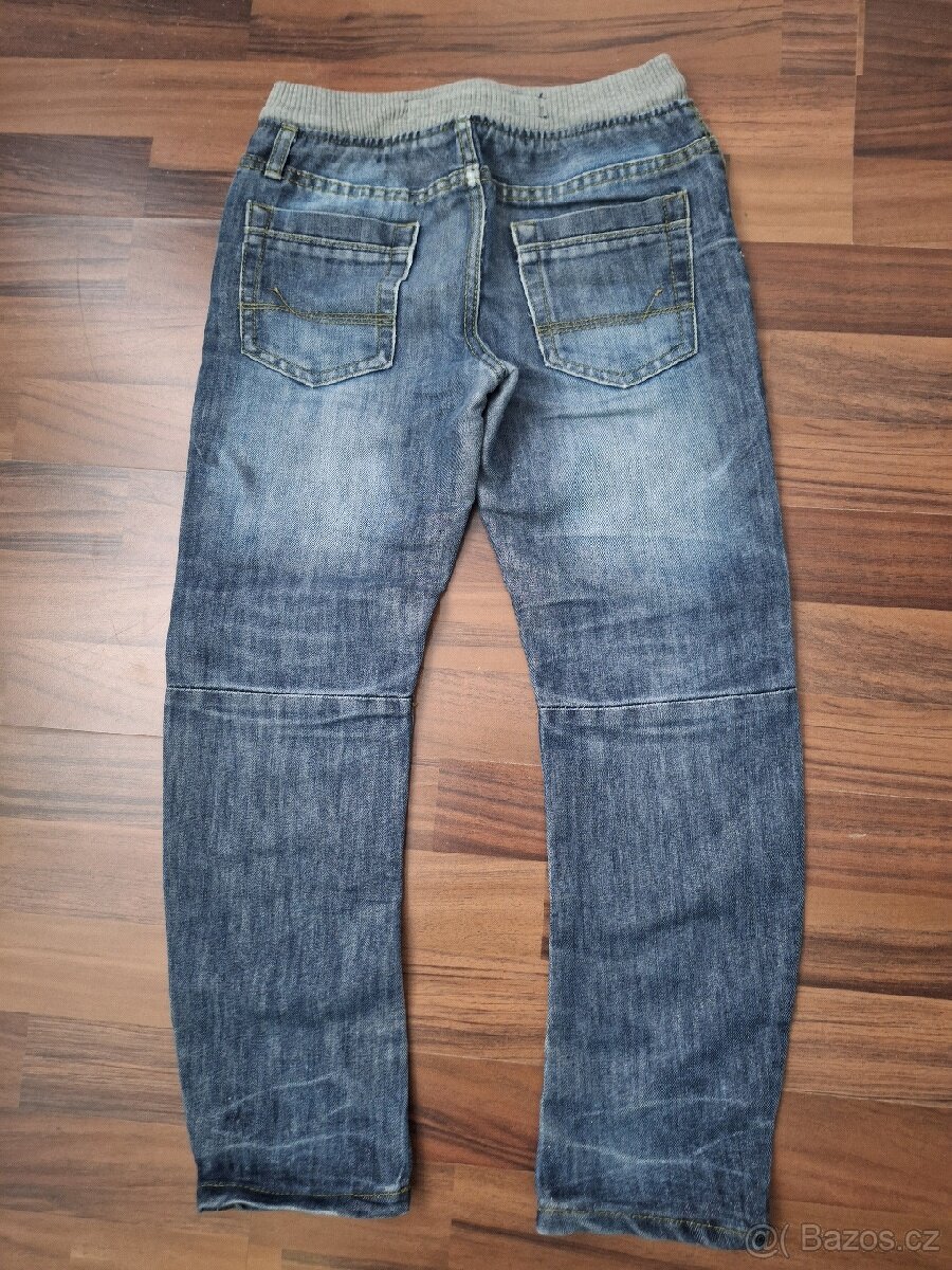 Dětské džíny na 9-10 let,vel. 140 cm
