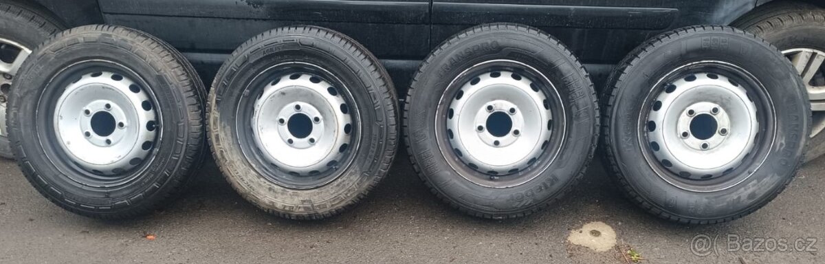 215/65/16 C letní 4ks včetně disků