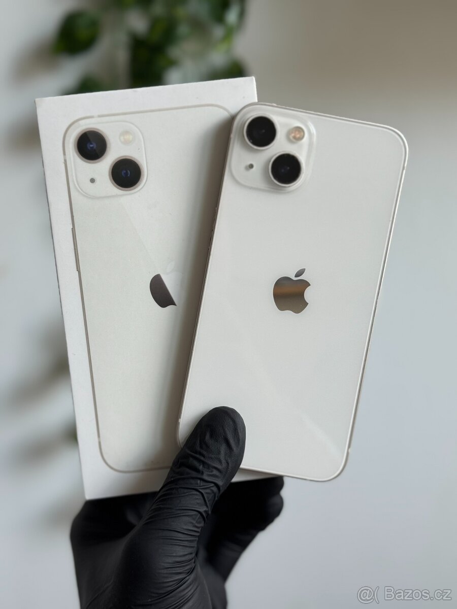 iPhone 13 128GB bílý - 100% baterie