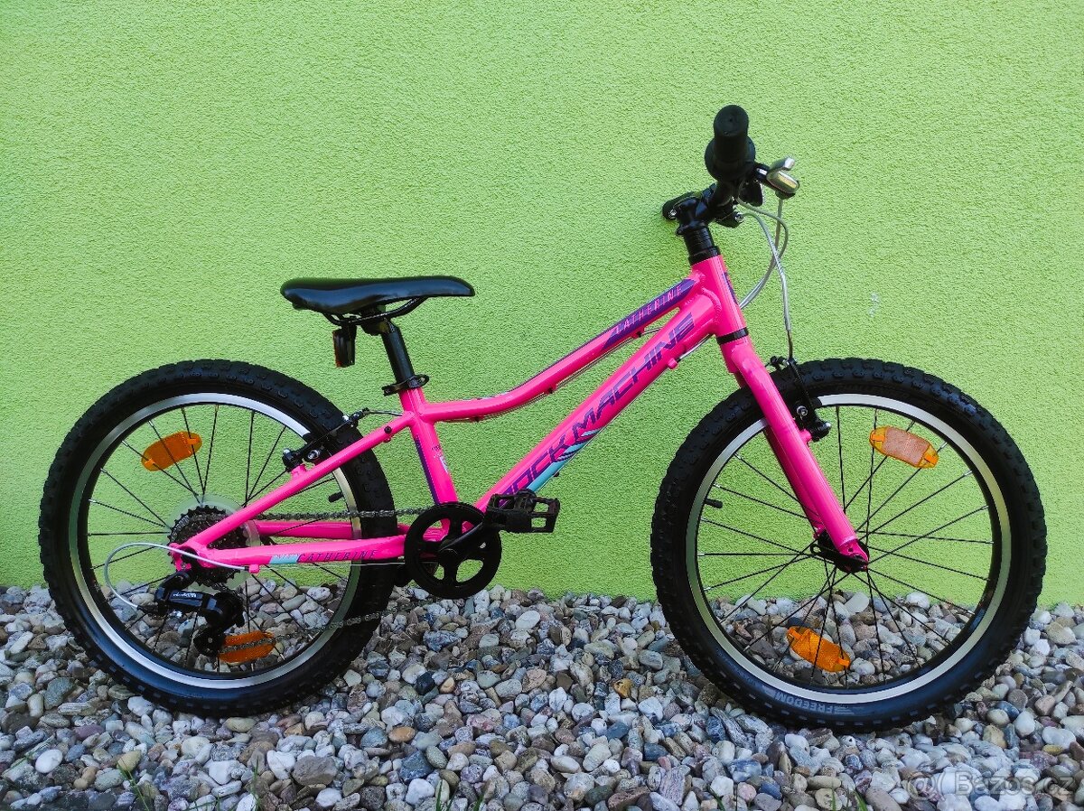 Značkové dětské kolo Rock Machine 20" (růžová)
