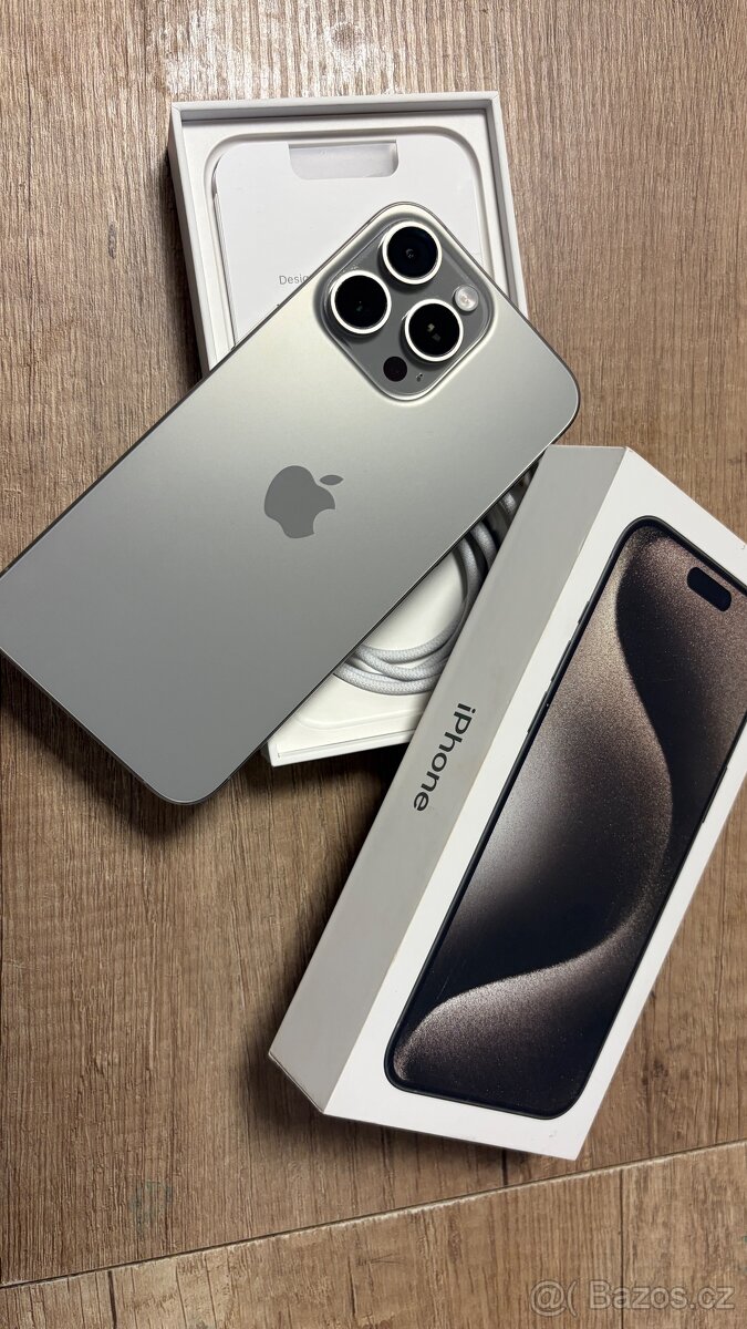 iPhone 15pro Max 256gb Natural titanium