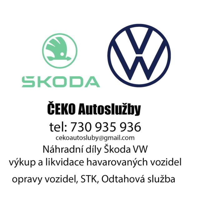 Koupím náhradní díly Škoda vw