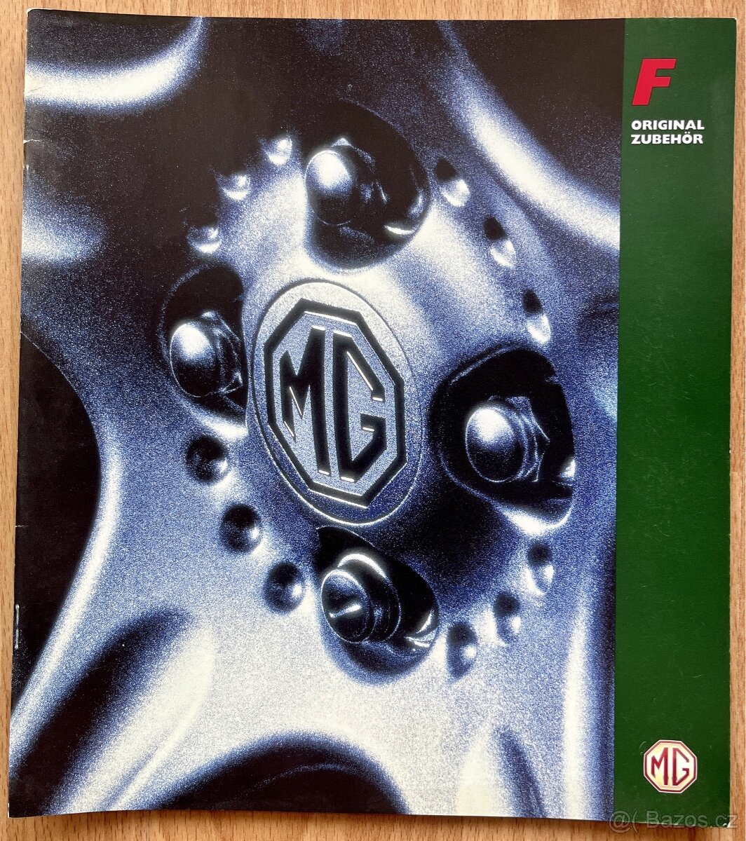 Prospekt MG/MGF prislusenstvi 1997