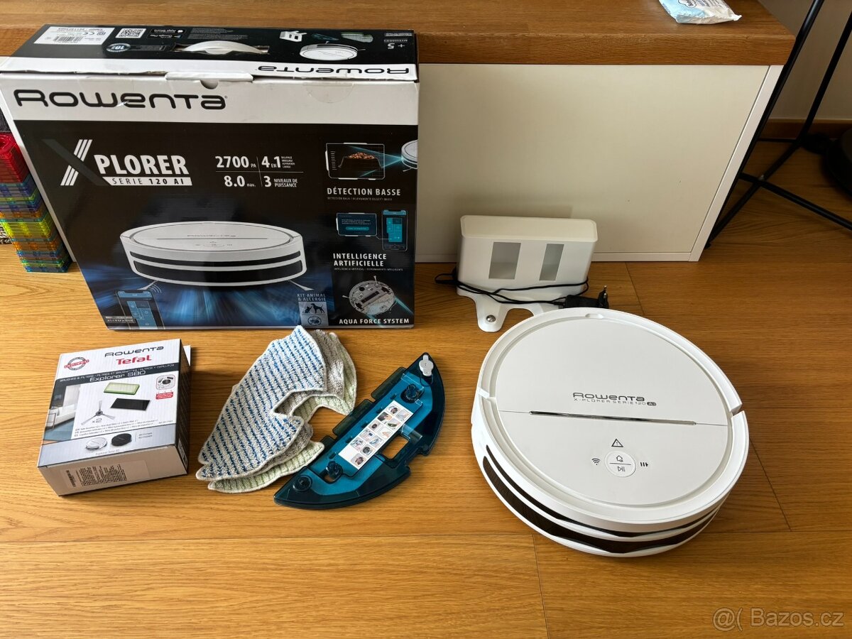 Robotický vysavač Rowenta Xplorer série 120 AI