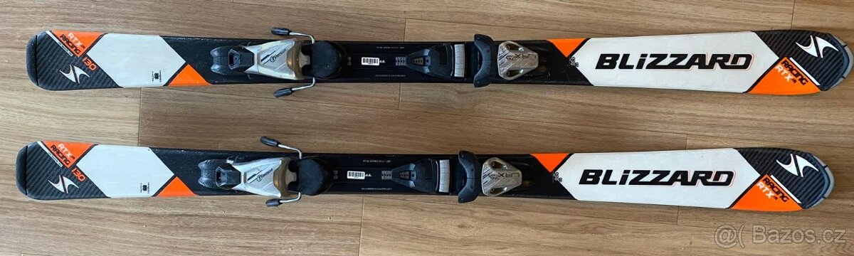 Sjezdové lyže 130 Blizzard RTX JR Racing s vázáním