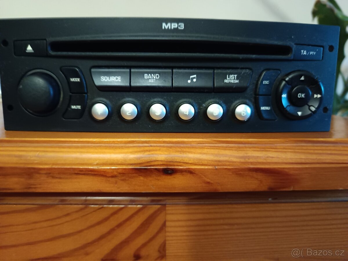 Originální autorádio Citroen C4