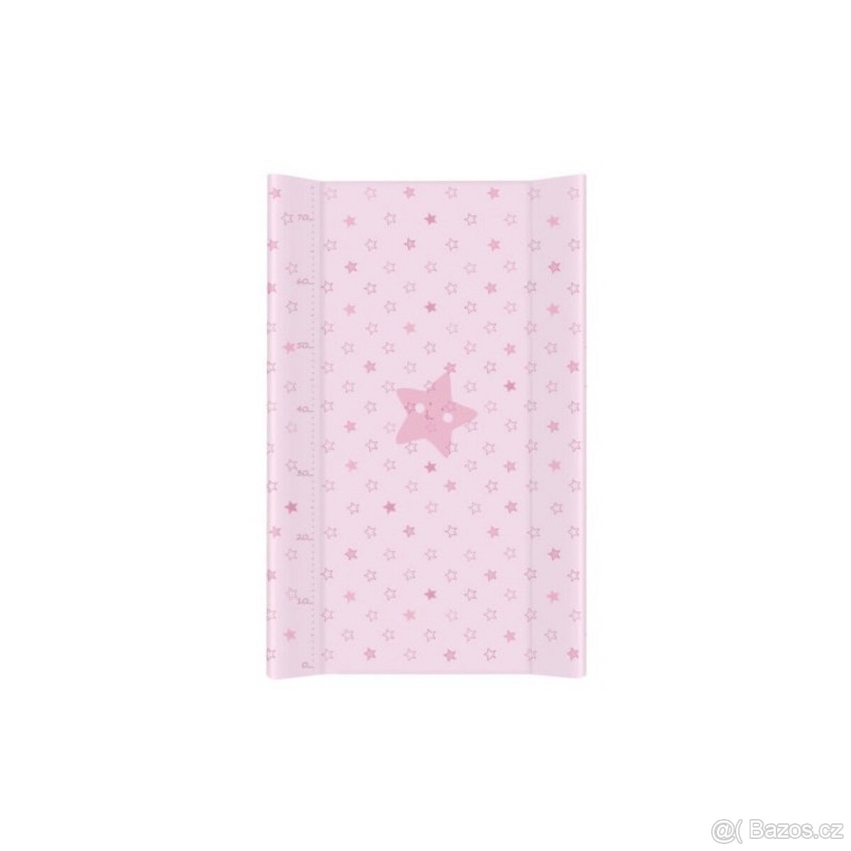 Přebalovací podložka měkká - Hvězdy růžová