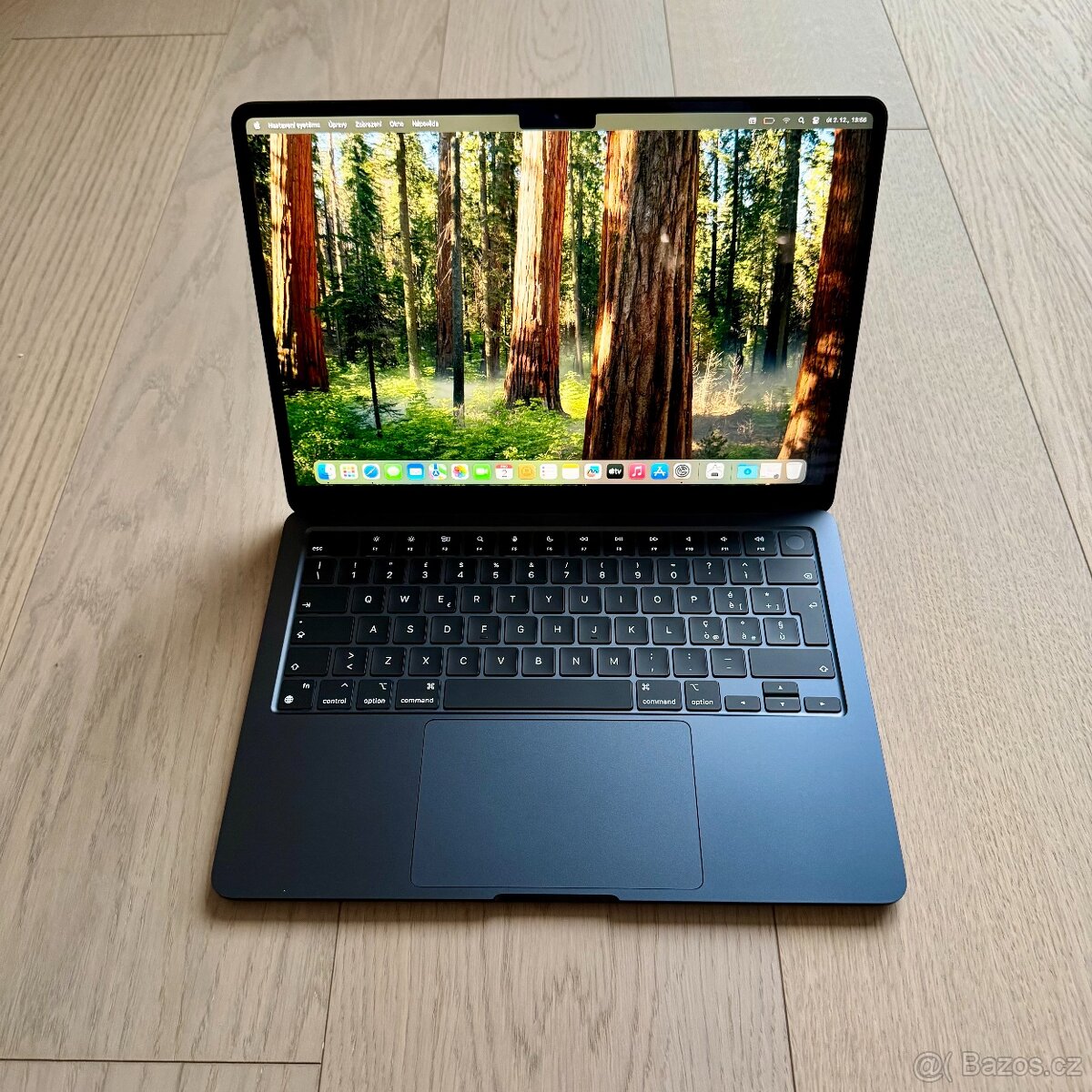 NOVÝ APPLE MACBOOK AIR 13.6” M3/512GB/16GB/BATERIE 100%